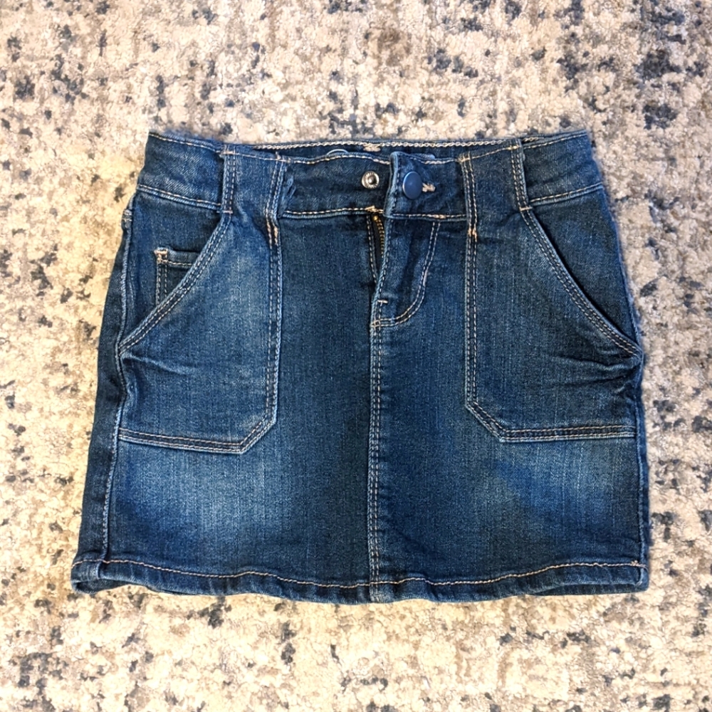 Girls Jean Skirt